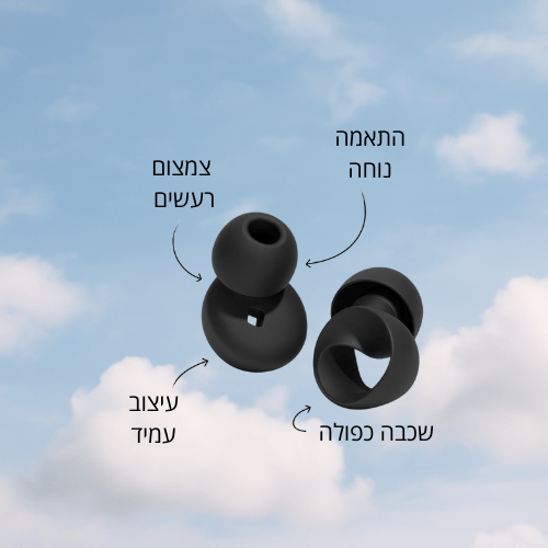 אטמי סיילנט קור לשינה עמוקה - Lumixa