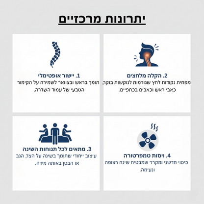 כרית אורתופדית דרילה - mydreamy